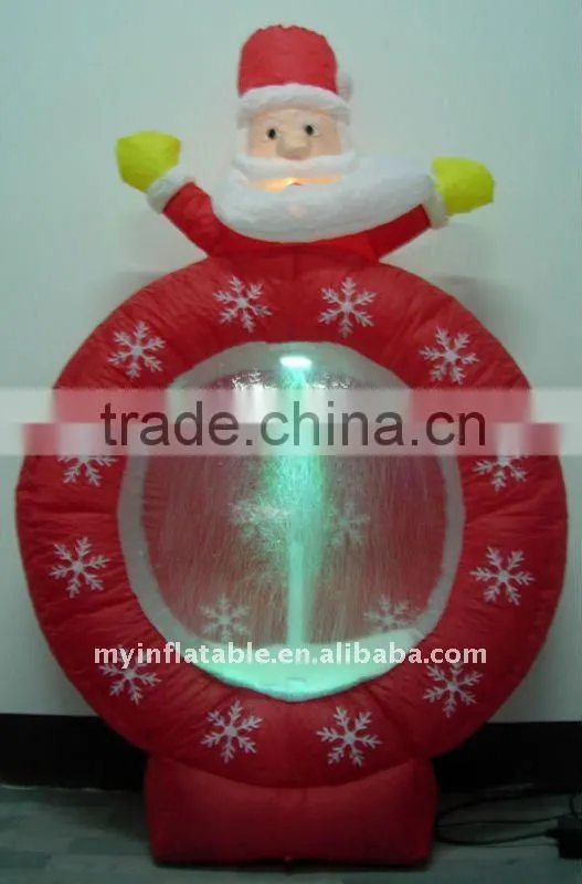 inflatable christmas tree and gift decoration