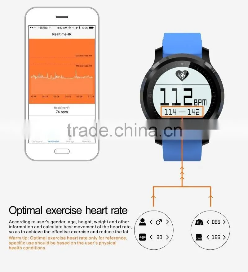Smart Watch F68 Wristwatch Smartwatch IP67 Waterproof Heart Rate Monitor Pedometer Clock Watches