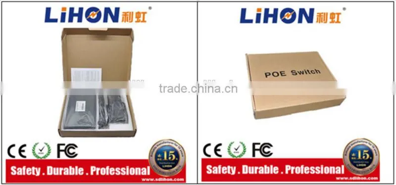 Best price 8 port power over ethernet switch POE switch