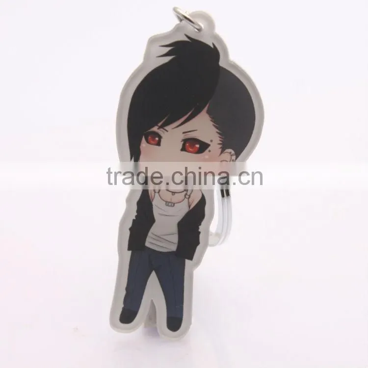 Professional custom acrylic keychan for game