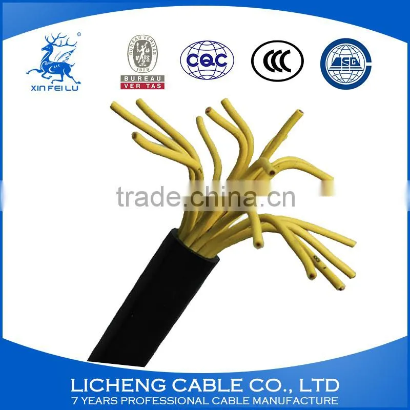KVVP Copper PVC Insulated PVC Sheathed Braid Shielding Control Wire Cable