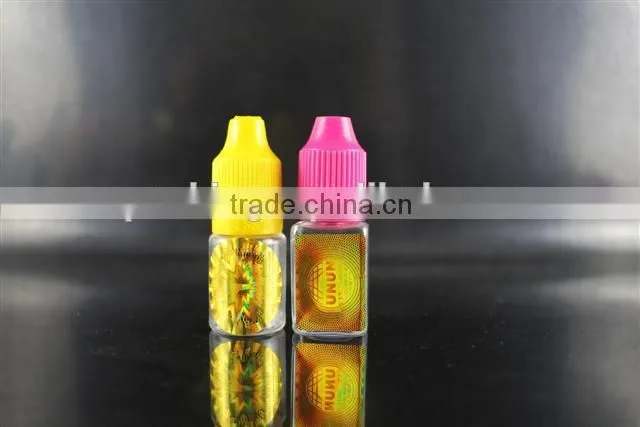 3D Rainbow hologram label sticker for e liquid bottle