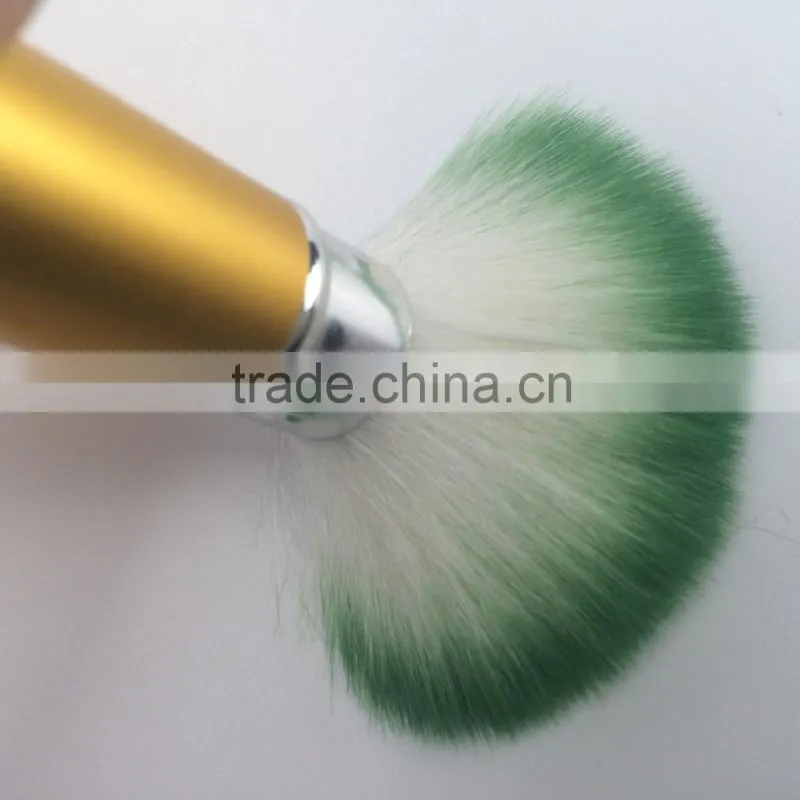 High grade Professional royal yellow face use retractable kabuki brush