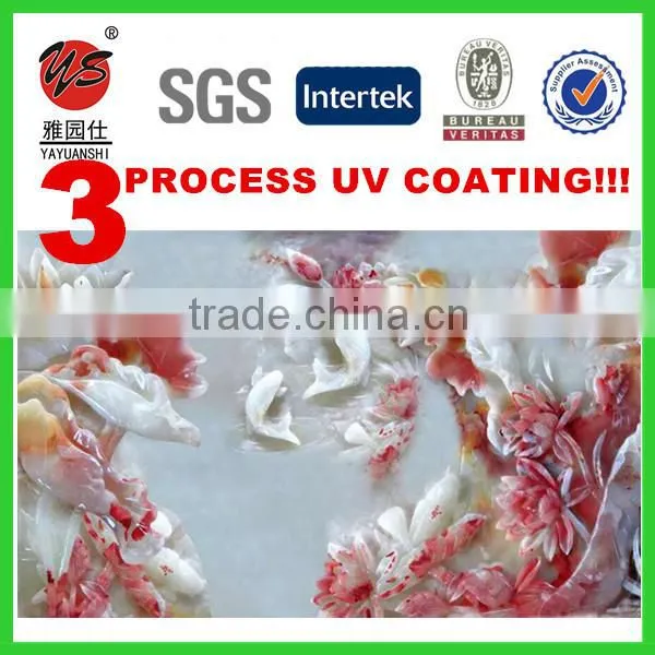 pvc decorative plastic faux marble stone frame