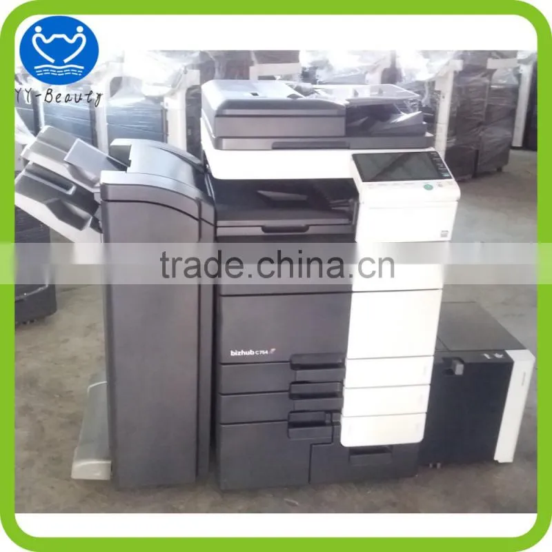 High Quality Laser Digital Copier Machine For Konica Minolta Bizhub C654 C754 used photocopy