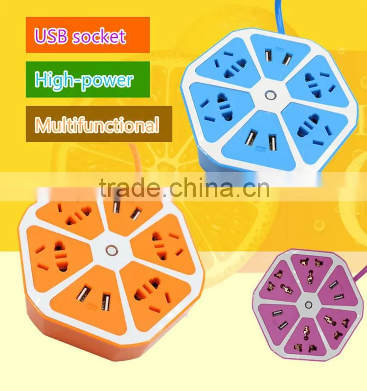 Promotional good quality smart mulitfunctional extension power socket