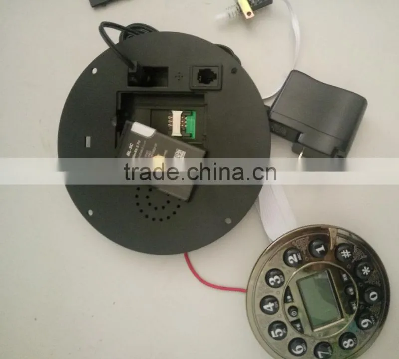 Black Phone Old Corded Telephone With Sim Card