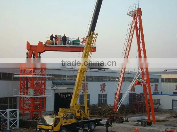 QTZD125(5025)10t luffing jib tower crane