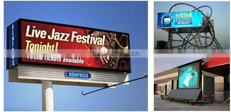 2016 New Style Smd Outdoor P10 Led Light Display Screen