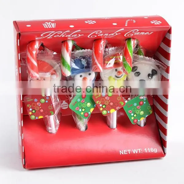 candy cane lollipop christmas decoration