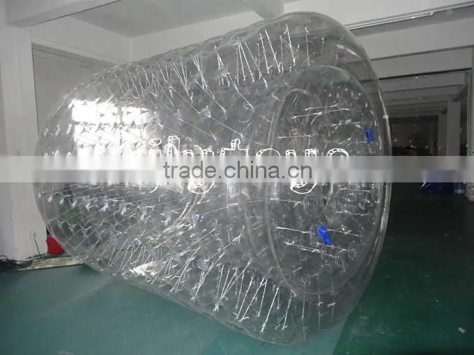 Inflatable water roller ball for swimming pool, floating water pool ball for kids