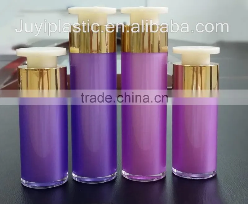 acrylic cosmetic cream jar straight round shape