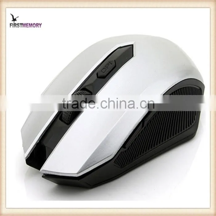1600DPI 6buttons scroll wheel CPI Adjustable 2.4G USB 2.0 Wireless Mouse