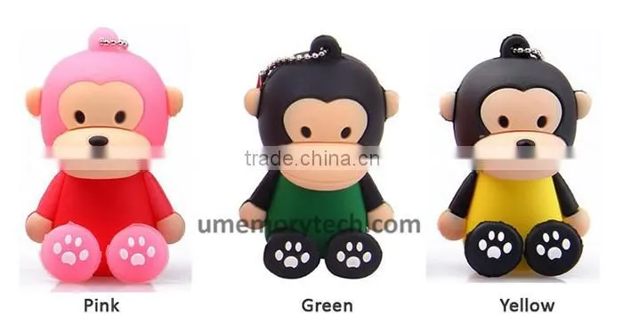 4GB Cartoon Monkey USB Flash Memory Disk Clearance
