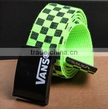 Fashion design canvas belt