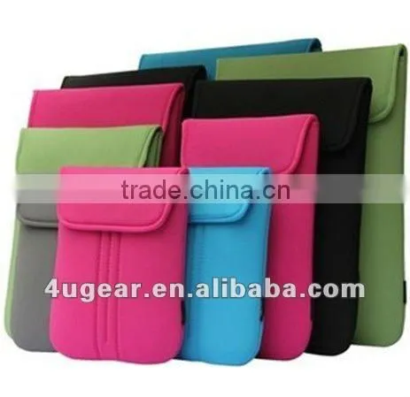 Duraable 7 inch neoprene laptop sleeve with handle