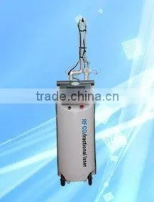 Patent design CE intense 10600nm RF CO2 fractional laser with 8.4 inch colorful touch screen for skin rejuvenation