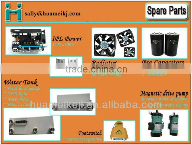 elight/rf/ipl medical machine EROSE-YB8