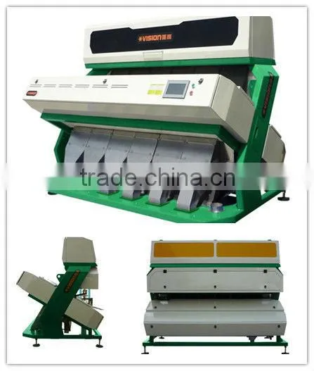 optical color sorter, digital color separation machine for garlic slice