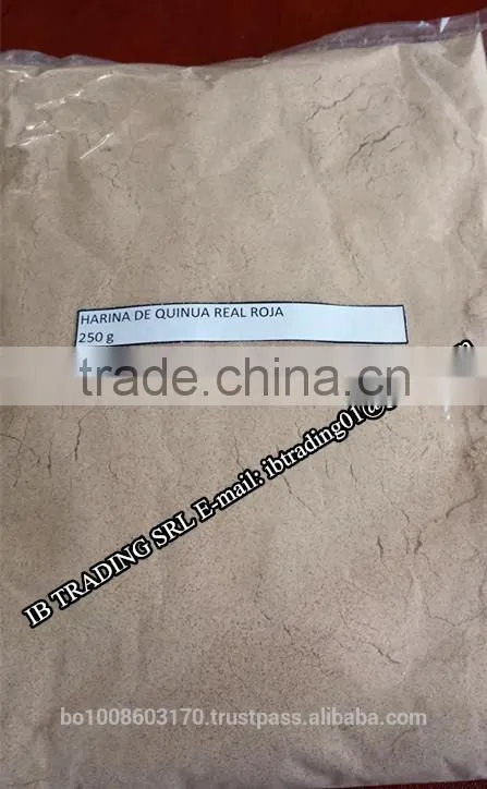 organic royal red quinoa flour