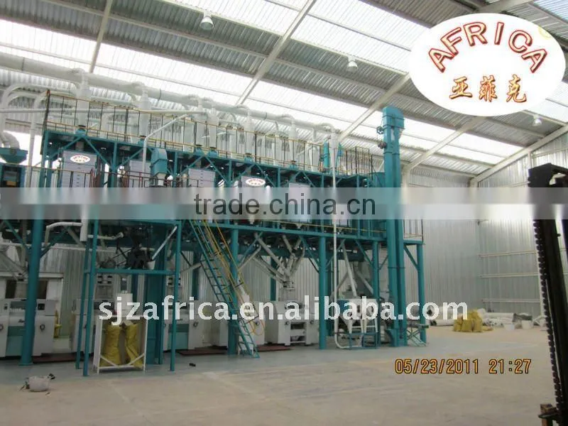 120ton maize milling machine