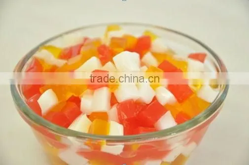 Bubble tea topping,konjac coffee jelly bubble tea