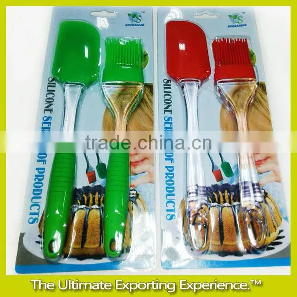 silicone butter scraping,Colorful silicone kitchen utensils scraping butter