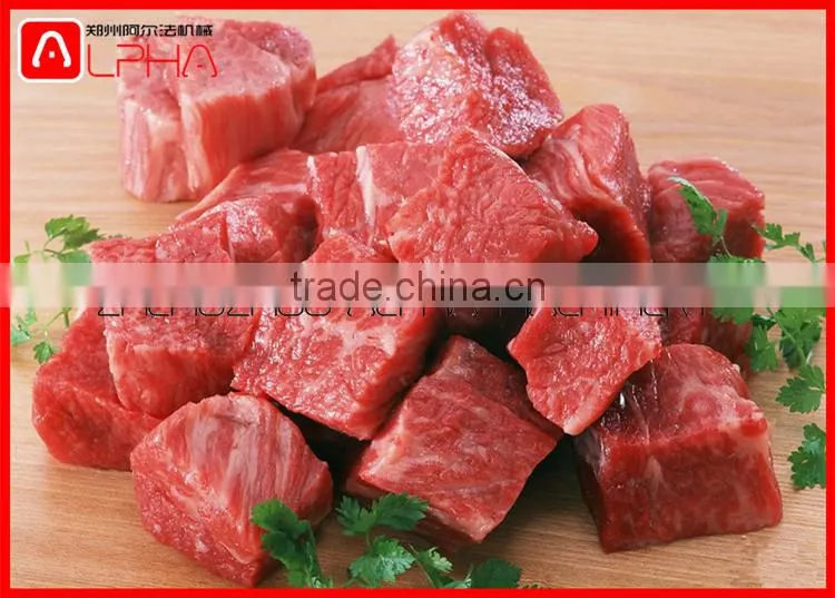 High quality meat cube cutting machine/meat cubing machine/meat dicing machine