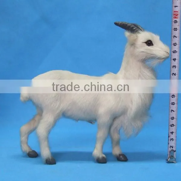 made in china Plush Animal cute life size sheep flame resistant used commercial christmas decorations