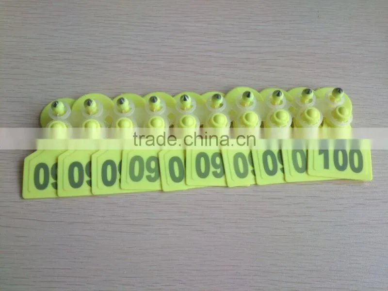 Top sale laser ear tag pig earcon