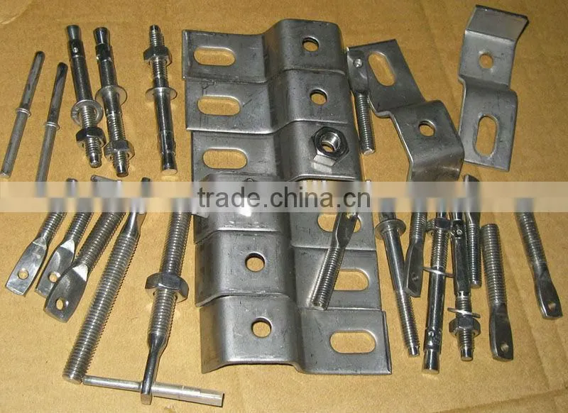 Stone Fixation for cladding system SS304