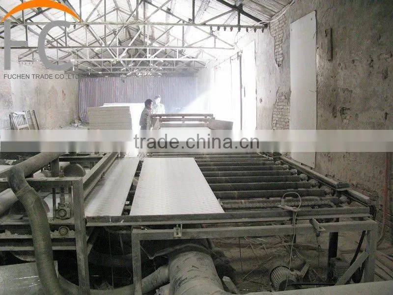 High speed gypsum ceiling board manufacturing line