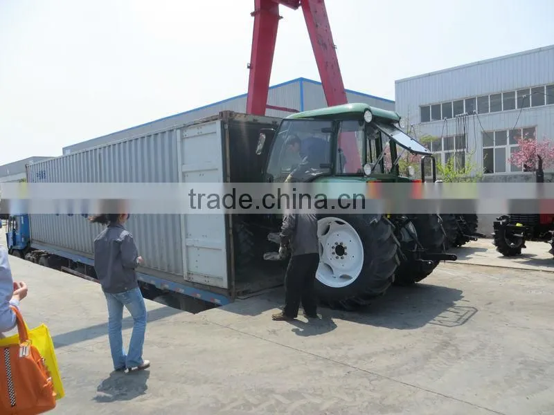 QLN farm Chinese 4 wheel agricultural machinery multifunction mini tractor