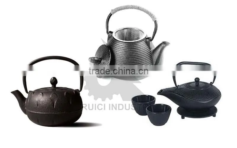 0.6L Enamel Japanese Cast Iron Ceramic Teapot