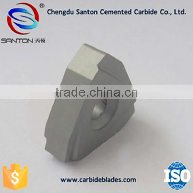 China manufacturer cemented tungsten carbide peeling insert