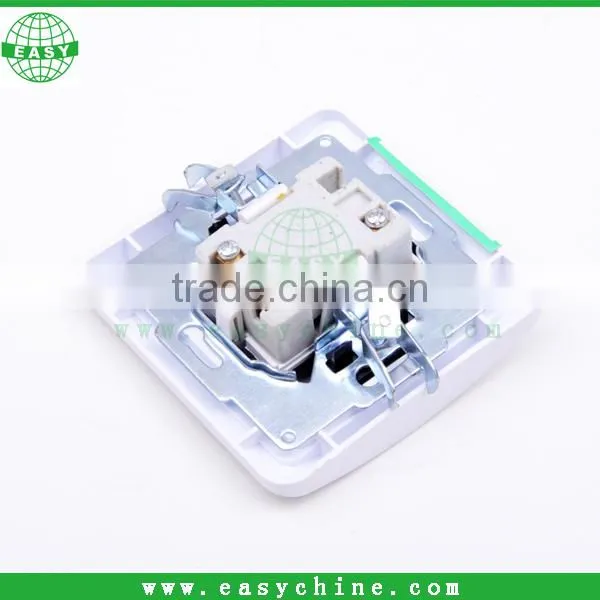 Three Gang Metal Switched Socket