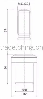 Wax thermostatic sensor element EN1111 TU-CGQ-026D