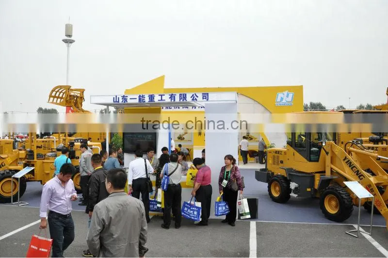 3 ton ZL30 compact wheeled loader (3000kg+C ummins engine+Joystick control+Electrolic control gear shift)
