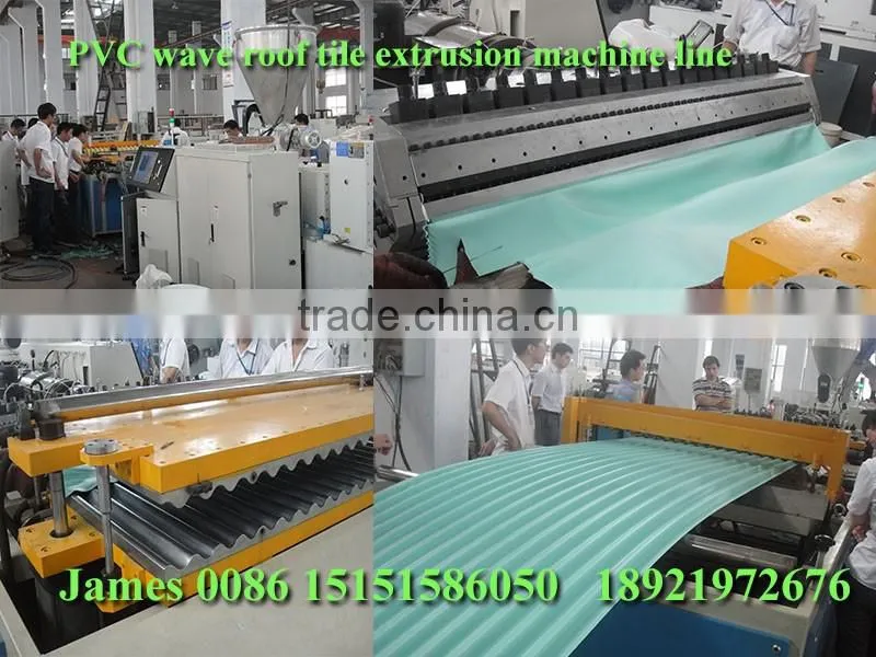 HorseRider Glazed Roof Tile Sheet Extrusion Production Line