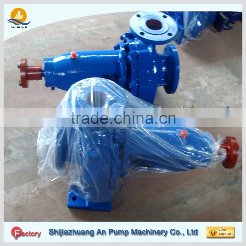 Horizontal heat power cogeneration system end suction pump