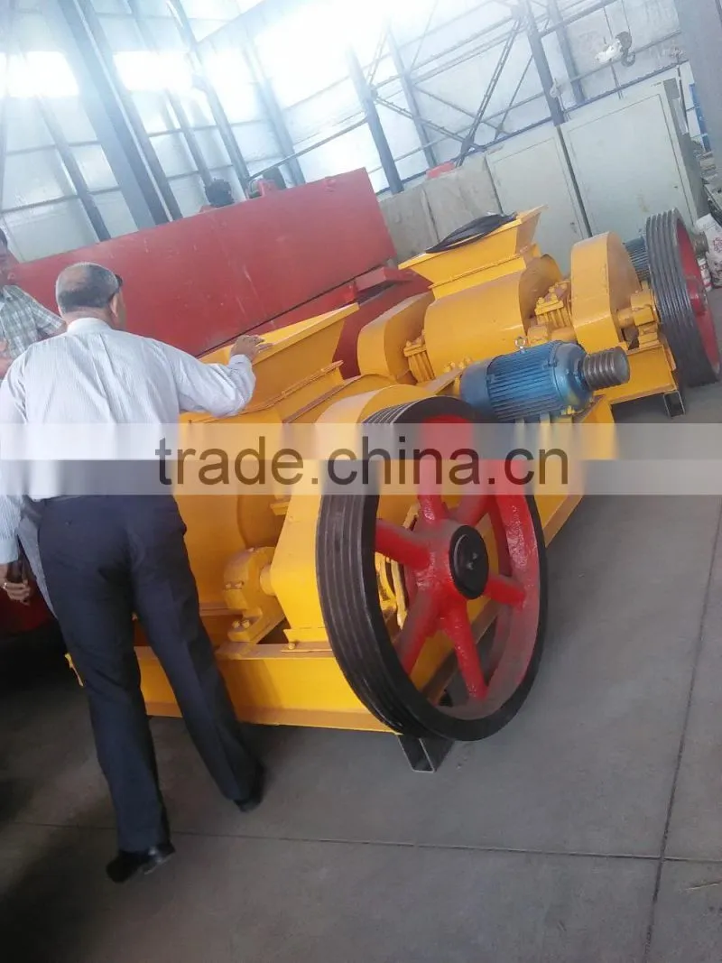 Small Rock salt stone crusher