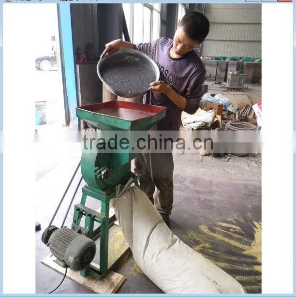 automatic carbon steel material cereal crusher