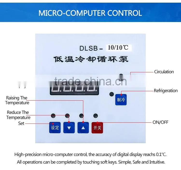 Digital Display Low Temp. Cooling Liquid Circulating Pump