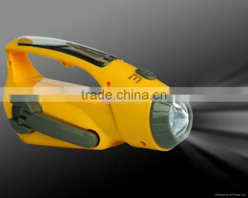 torch radio solar with crank