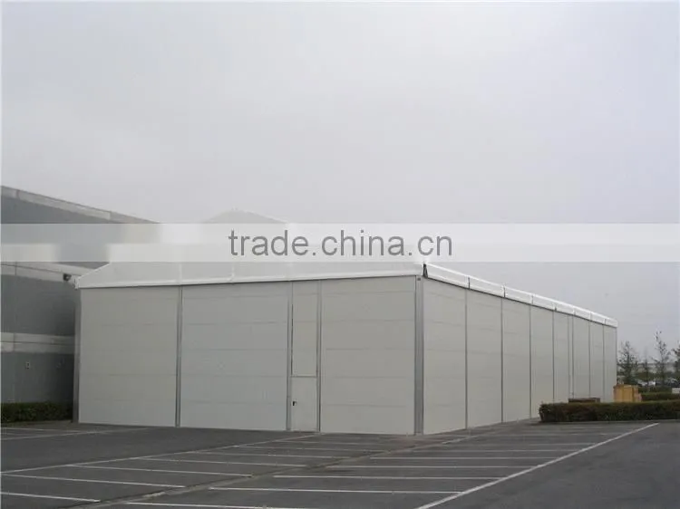 Waterproof snow resistance storage tent for warehouse with portable roof