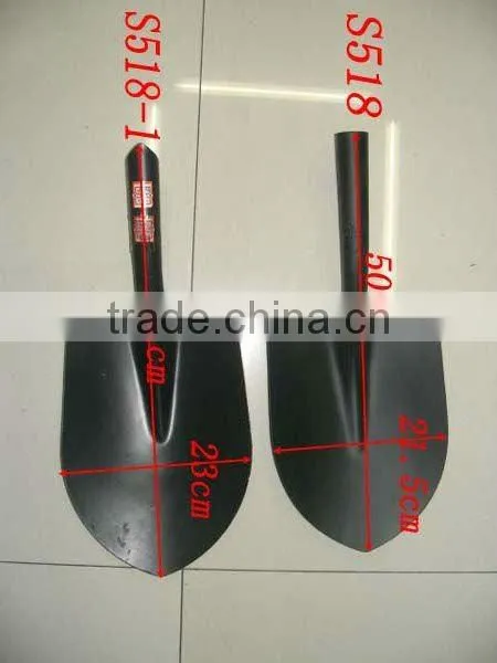 shovel and spade head