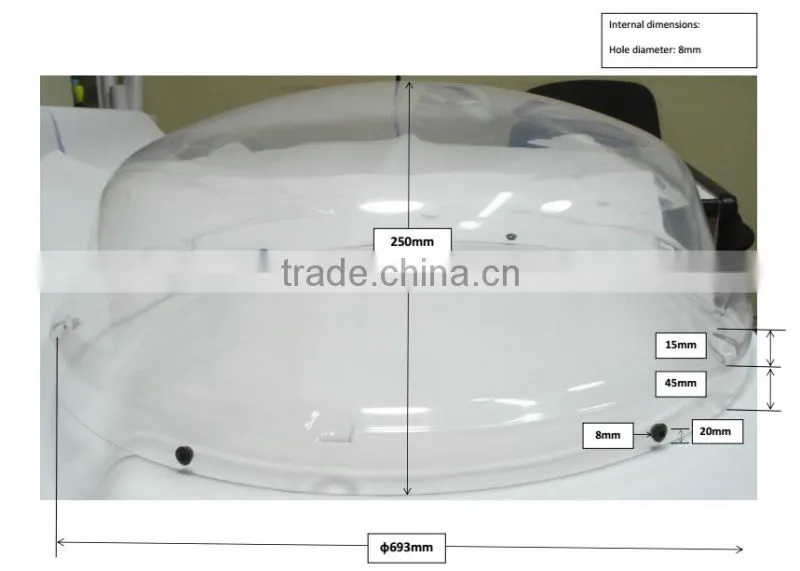 round ball dome skylight, polycarbonate skylight dome