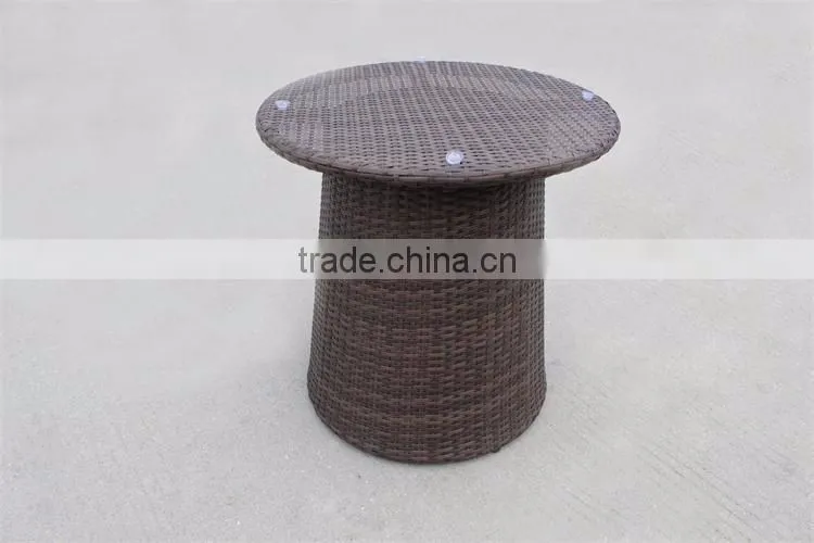 Outdoor Rattan Round Tea Table
