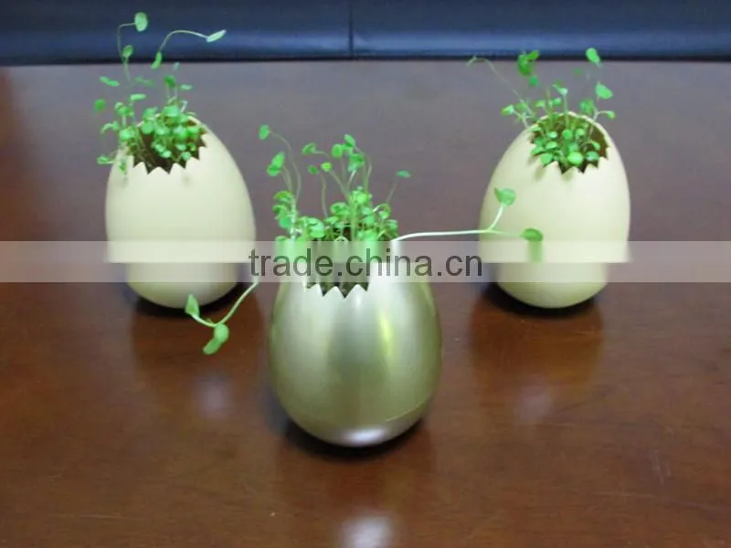 No drainage eco-friendly oil coating 9 color flower pots wholesale