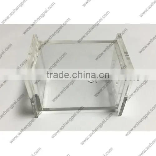 Transparent cleverish portable piggy bank rectangle storage box